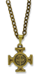 St Benedict Medal on 22" Bronze Chain