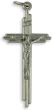 Triple Bar Mission Rosary Crucifix - Silver Tone, Made in Italy  *  (Minimum quantity purchase is 5)