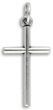 Simple cylinder cross -  1 1/8 inch (Minimum quantity purchase is 3)