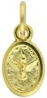 Small Holy Spirit / Holy Family Medal - 1/2", Gold Tone   (Minimum quantity purchase is 3)