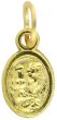 Small Holy Spirit / Holy Family Medal - 1/2", Gold Tone   (Minimum quantity purchase is 3)
