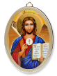 Jesus Christ the Ruler of All Oval Wall Plaque - 5 3/4"  (Minimum quantity purchase is 1)