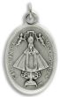  San Juan De Los Lagos / Pray For Us Medal - Italian Silver OX 1 inch (Minimum quantity purchase is 3)