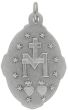  Our Lady of Grace / Miraculous Medal - Unique Oval Shape - 1 inch  (Minimum quantity purchase is 3)