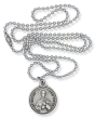  Saint Gerard Necklace with Adjustable Aluminum Ball Chain - 24" (Minimum quantity purchase is 1)