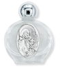 Madonna of the Streets Glass Holy Water Bottle - 1.5 oz Travel Size, Made in Italy   (Minimum quantity purchase is 1)