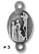  Seven Sorrows Medals Parts Set - pkg of 8  (Minimum quantity purchase is 1)