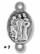  Seven Sorrows Medals Parts Set - pkg of 8  (Minimum quantity purchase is 1)