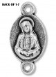  Seven Sorrows Medals Parts Set - pkg of 8  (Minimum quantity purchase is 1)