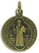  St Benedict Medal - Round 3/4 inch - Bronze  (Minimum quantity purchase is 5)