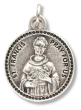 St Francis Medal, Patron Saint of Animals and the Environment - 7/8" @ (Minimum quantity purchase is 1)
