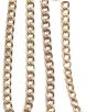 Continuous Rosary Chain - Gold Plated 0.7mm  Heavy Duty - 4 ft  