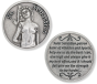   St Sebastian Pocket Token   (Minimum quantity purchase is 1)