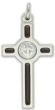  St Benedict  Crucifix with Brown Enamel 1.6 in.   (Minimum quantity purchase is 1)