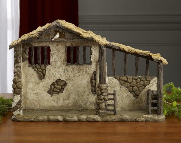 Lighted Stable - 7 Inch Set Size (Y)   (Minimum quantity purchase is 1) 