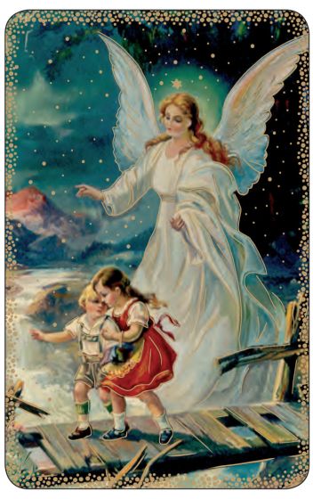 Guardian Angel Prayer Card  *   (Minimum quantity purchase is 3)