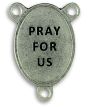 Guardian Angel Oval Centerpiece - Blue Enamel, 1"  (Minimum quantity purchase is 2)