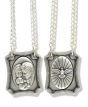 Holy Family / Holy Spirit Metal Scapular  - 26"     (Minimum quantity purchase is 1)