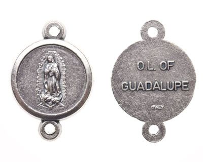  Our Lady of Guadalupe Our Father Bead 13/16 inch  (Minimum quantity purchase is 6)