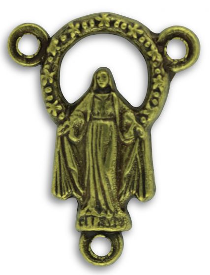  Miraculous Medal Rosary Center  - Bronze @   (Minimum quantity purchase is 5)
