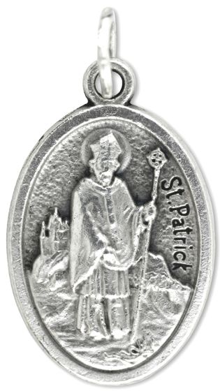 St Patrick Medal (Patron Saint of Engineers) 1"   (Minimum quantity purchase is 3)