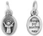 DISCONTINUED Divine Nino Medal- Oxidized 1/2 in.  (Minimum quantity purchase is 5)