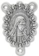  Our Lady of Grace / Pray for Us Center Piece with a Border of Roses - 1"     (Minimum quantity purchase is 2)5