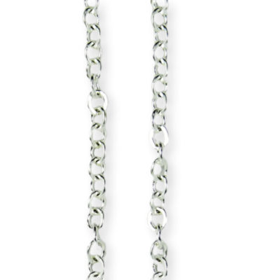  Continuous Rosary Chain - Silver OX 0.7mm Heavy Duty - 20 ft   (Minimum quantity purchase is 1)