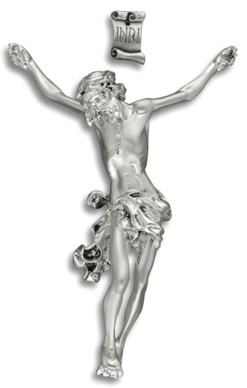   Extra Large Metal Corpus - Silver Finish 13-3/4 inch * (Minimum qty. of purchase is 1) 