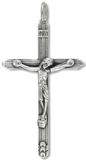    Small Lined Crucifix - 1.25in. (Minimum quantity purchase is 3)