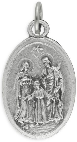 Holy Family / Guardian Angel Medal - 1"    (Minimum quantity purchase is 3)