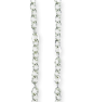  Continuous Rosary Chain - Silver OX 0.7mm Heavy Duty - 20 ft   