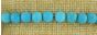  Blue Beaded, Braided Bracelet with Sterling Silver Miraculous Medal Charm   (Minimum quantity purchase is 1)