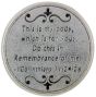 IHS Communion and Chalice Prayer Pocket Token  (Minimum quantity purchase is 1)