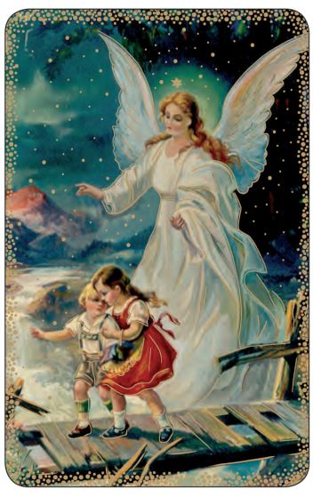 Guardian Angel Prayer Card    (Minimum quantity purchase is 2)
