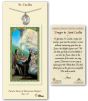 Pewter St. Cecilia Medal with Prayer Card