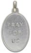  St Christopher / Pray for Us Necklace with Full Color Medal - 13"   (Minimum quantity purchase is 1)