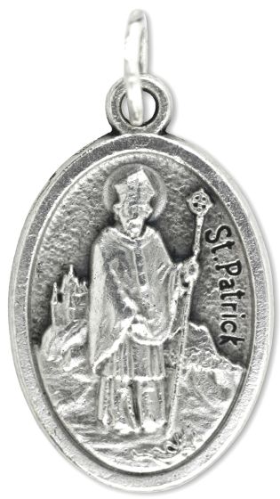 St Patrick Medal (Patron Saint of Engineers) 1"    (Minimum quantity purchase is 2)