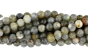   Laborite Gray Gemstone Beads, 6mm - Pkg 60   (Minimum quantity purchase is 1)