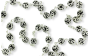   Double Capped Bead Rosary with 9mm Black Glass Beads - 24"  (Minimum quantity purchase is 1)
