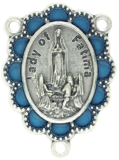  Our Lady of Fatima Center Piece - Blue   (Minimum quantity purchase is 1)