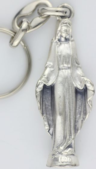  Our Lady of Grace Key Chain - 4 1/4"   (Minimum quantity purchase is 1)