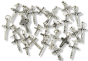 Mix and Match Small Rosary Crucifix Assortment -1/2" to 1"   (Minimum quantity purchase is 25)