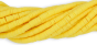 Yellow Polymer Clay Beads for Bracelet Making - 4 mm, 16" strand - Closeout Sale *  (Minimum quantity purchase is 3)