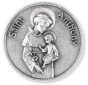 Saint Anthony Pocket Token (1.25") - Patron of Lost Things - Closeout Sale *   (Minimum quantity purchase is 3)