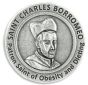  Saint Charles Borromeo Pocket Token - Patronage: Obesity and Dieting (Minimum quantity purchase is 1)