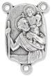   St. Christopher Rosary Centerpiece 1 inch  (Minimum quantity purchase is 2)