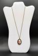  Saint Michael the Archangel Large Necklace/ Car Mirror Pendant - Bronze Finish 1 7/8" Color Medal with 22" Chain   (Minimum quantity purchase is 1)