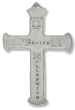 Tertium Millennium 5-Way Metal Crucifix - 3.25"  (Minimum quanity purchase is 1)
