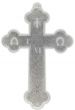 Tertium Millennium 5-Way Metal Wall Crucifix - 5", Blue Enamel  *  (Minimum quantity purchase is 1)